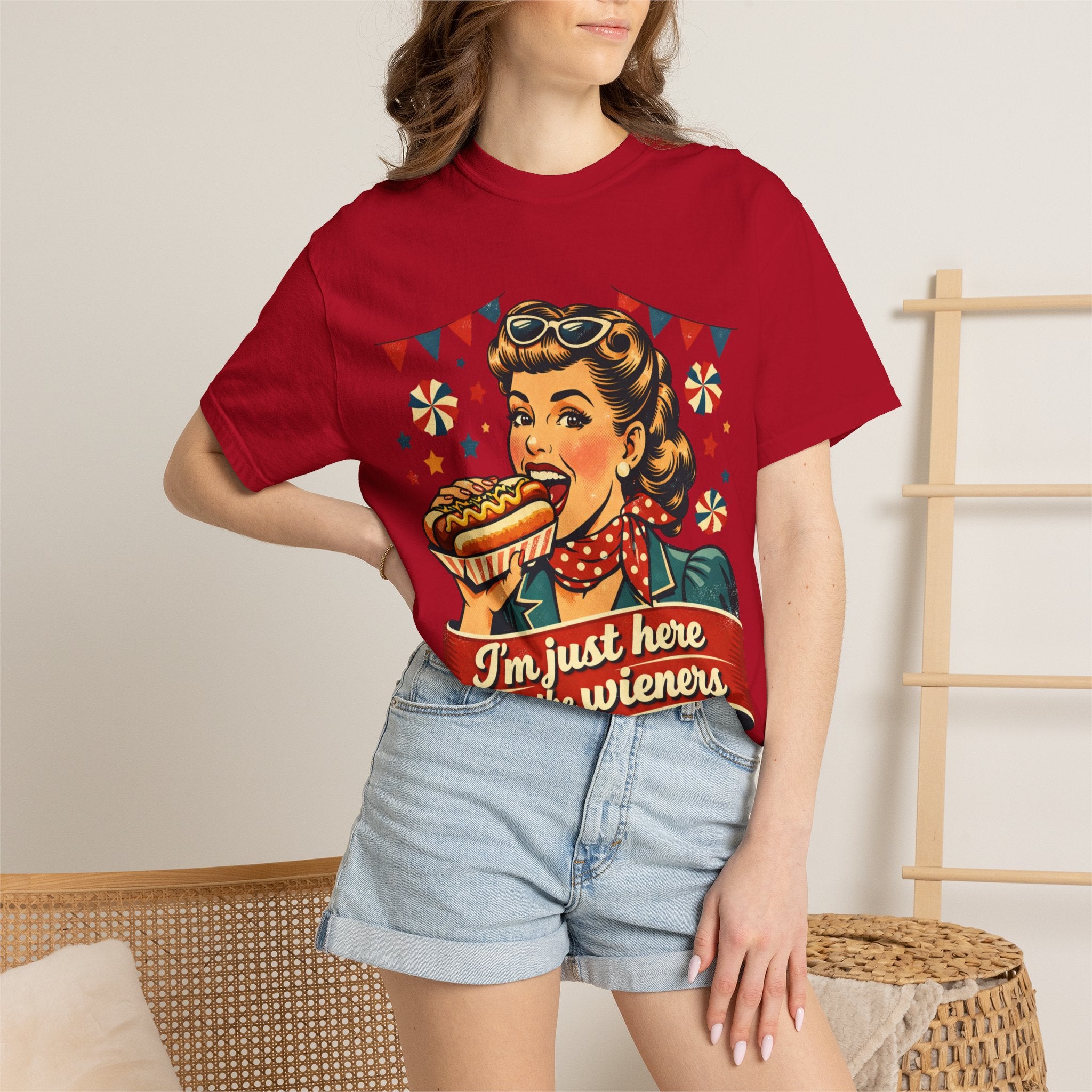 Here for the Wieners T-shirt