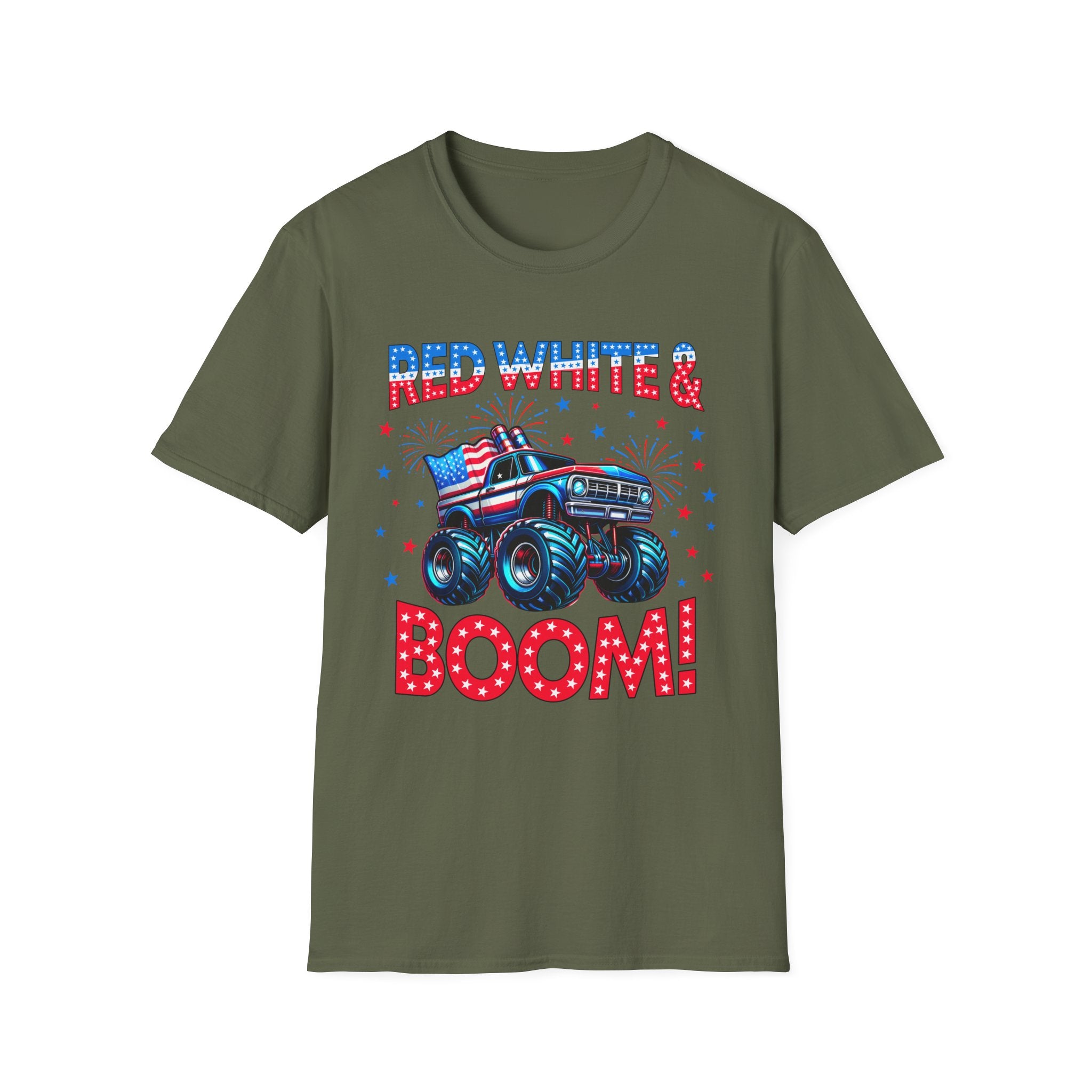 "Red White & BOOM!" 4th of July Tee
