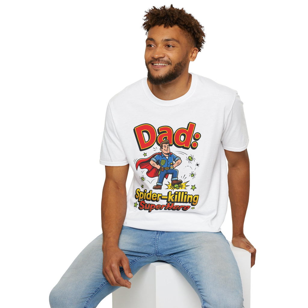 Dad: Spider-Killing Superhero T-Shirt