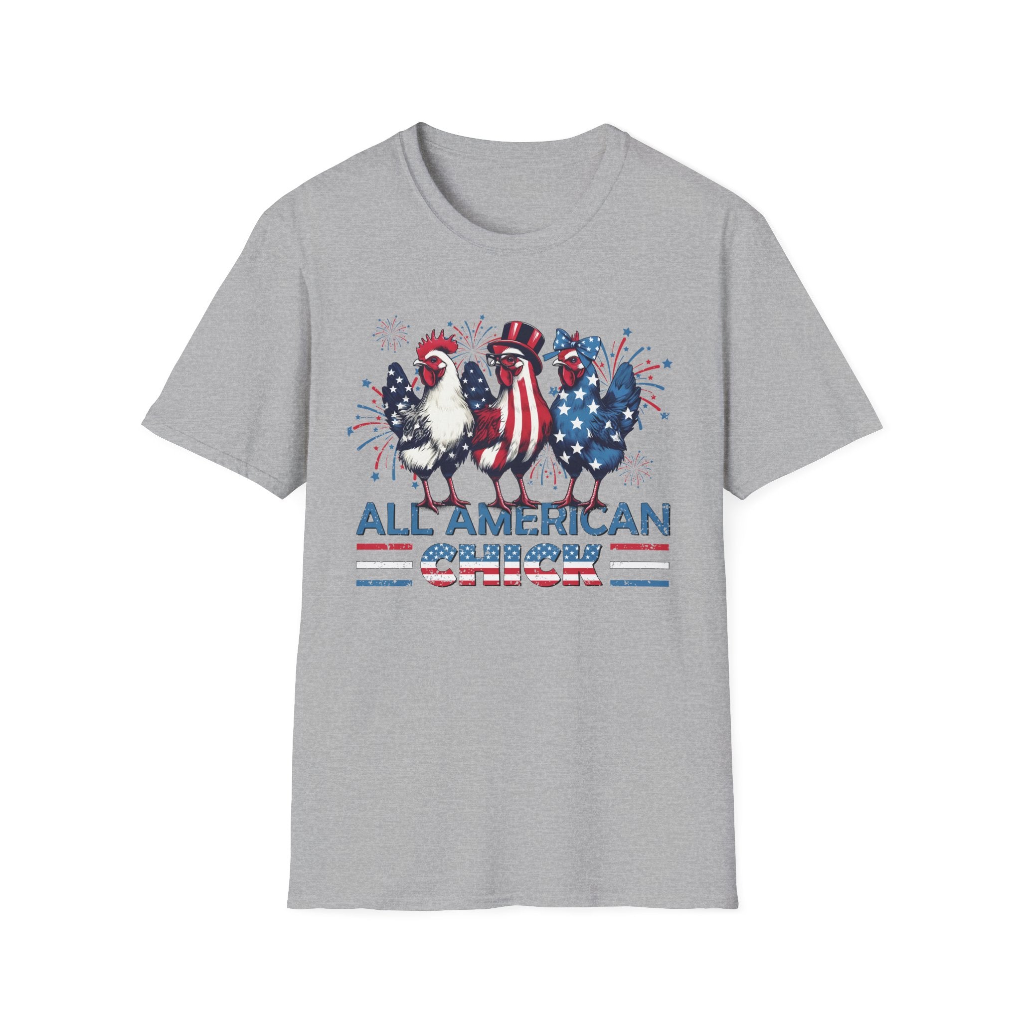 All American Chick 4th of July Tee