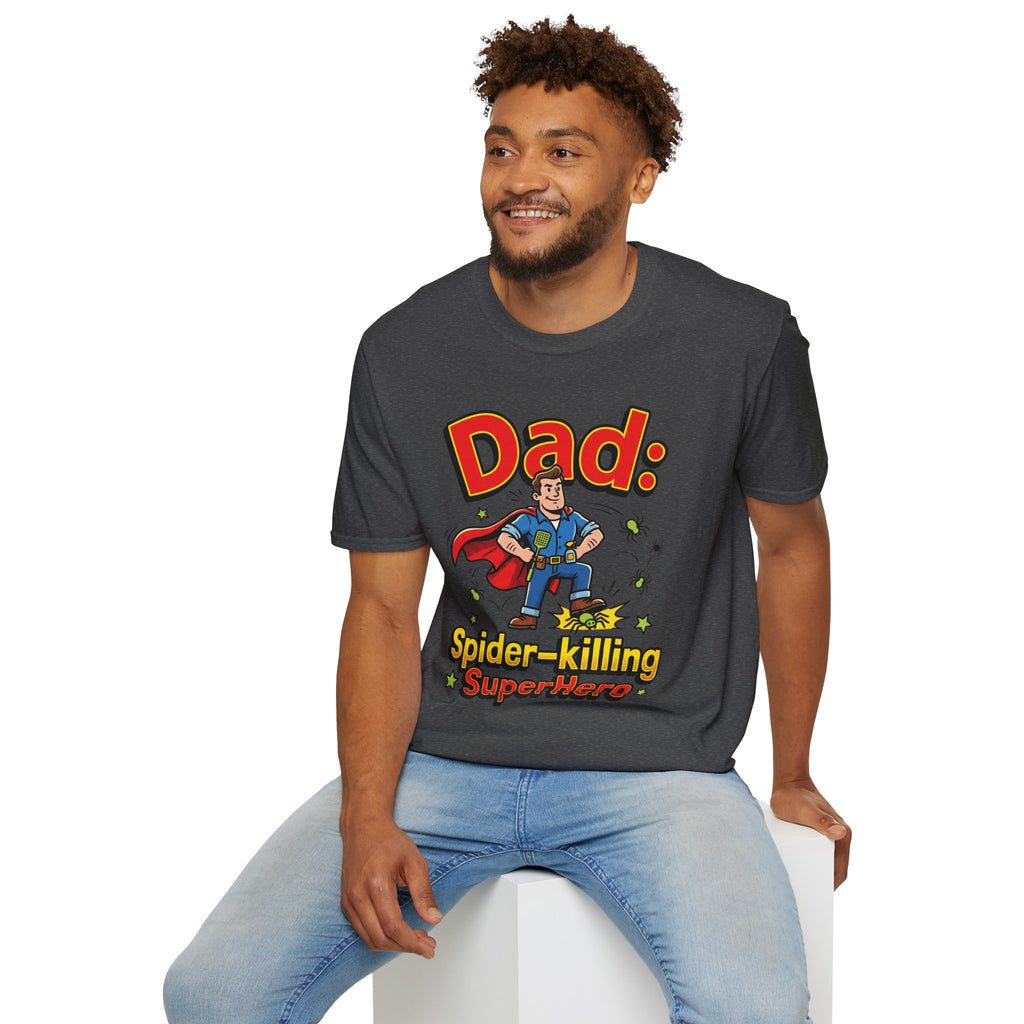 Dad: Spider-Killing Superhero T-Shirt