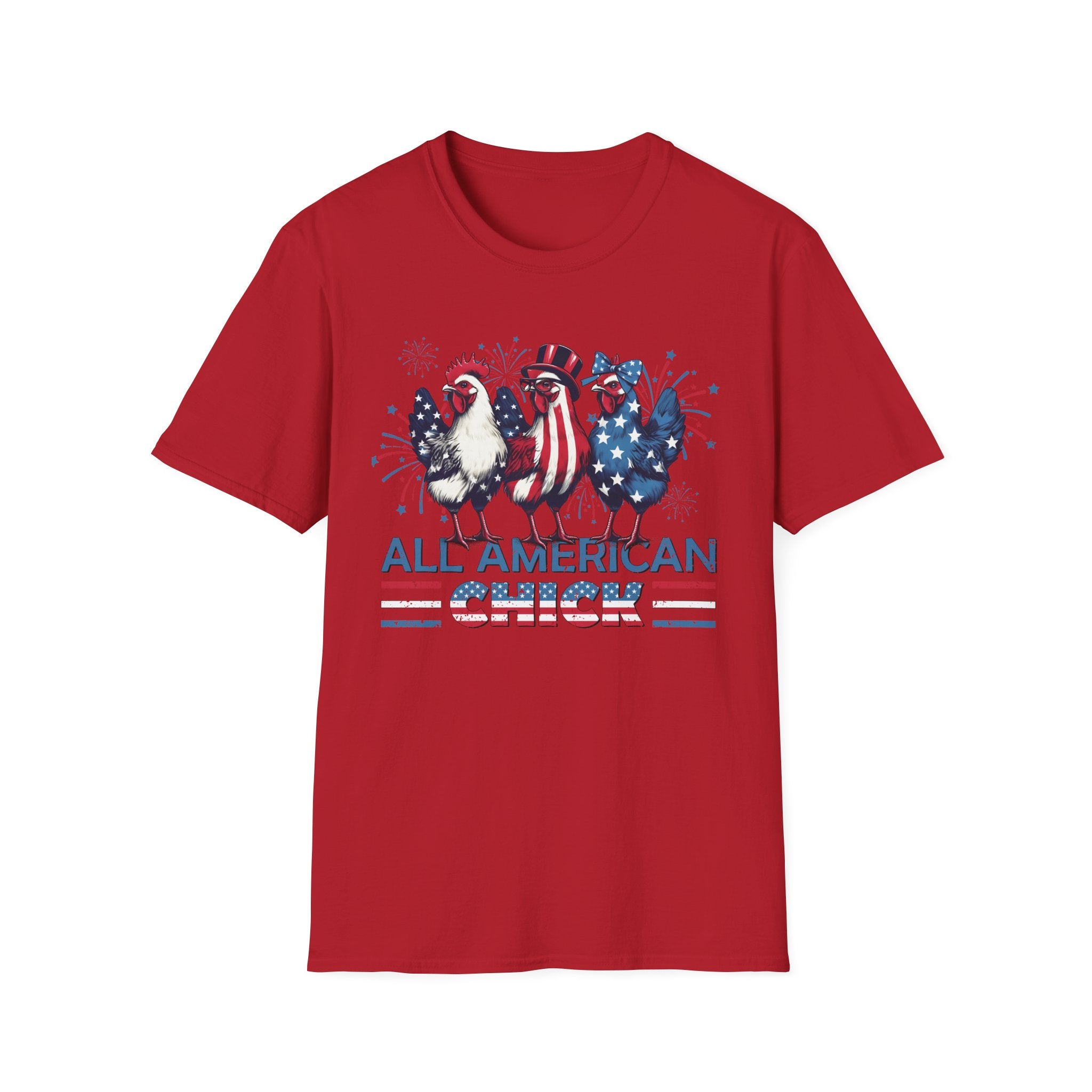 All American Chick 4th of July Tee