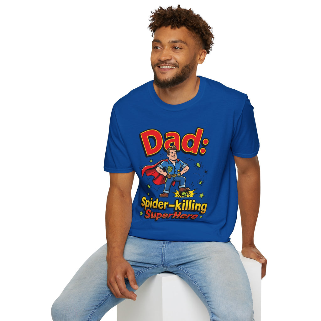 Dad: Spider-Killing Superhero T-Shirt