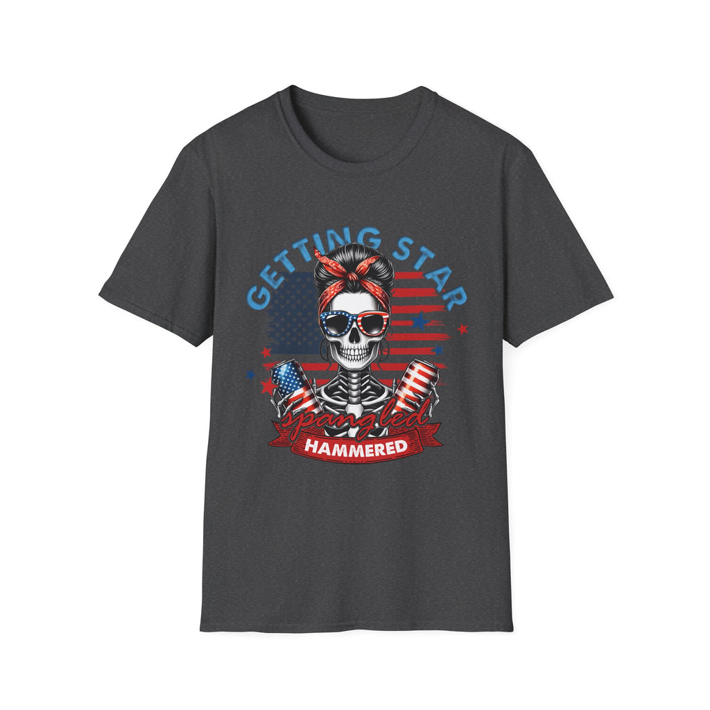 Getting Star Spangled Hammered 4th of July Tee