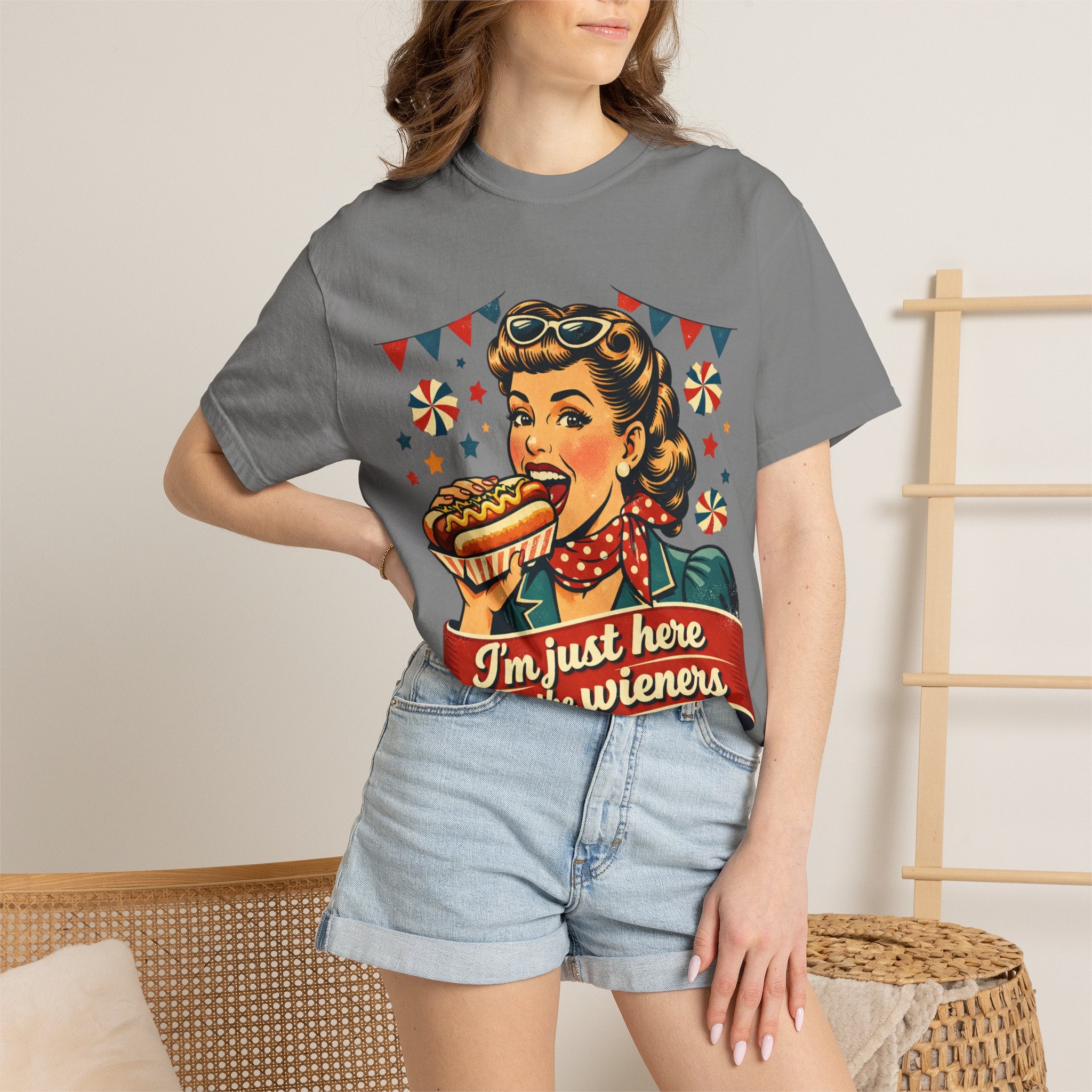 Here for the Wieners T-shirt