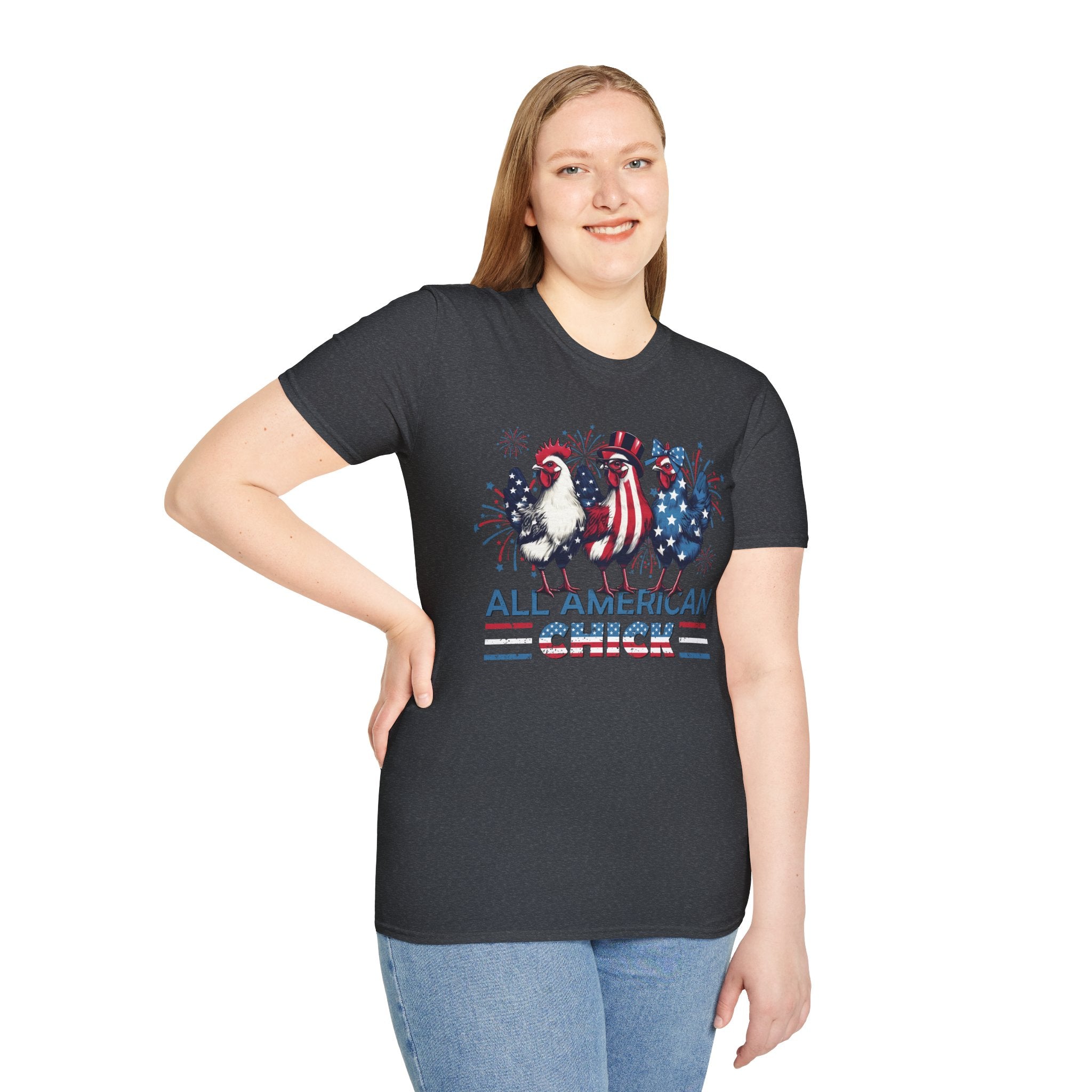 All American Chick 4th of July Tee
