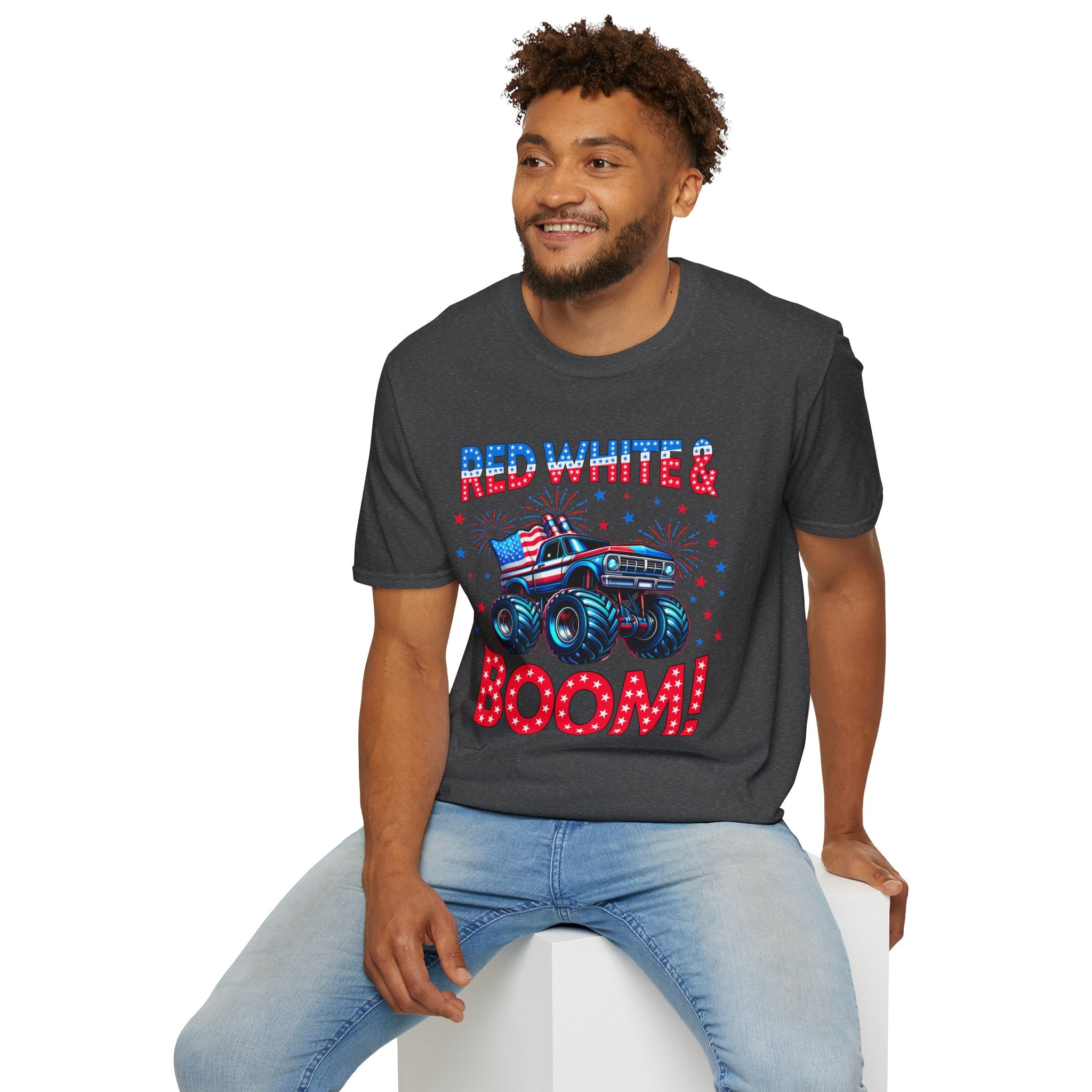 "Red White & BOOM!" 4th of July Tee
