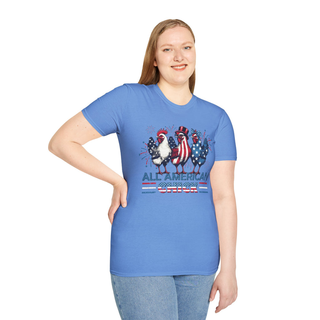 All American Chick 4th of July Tee