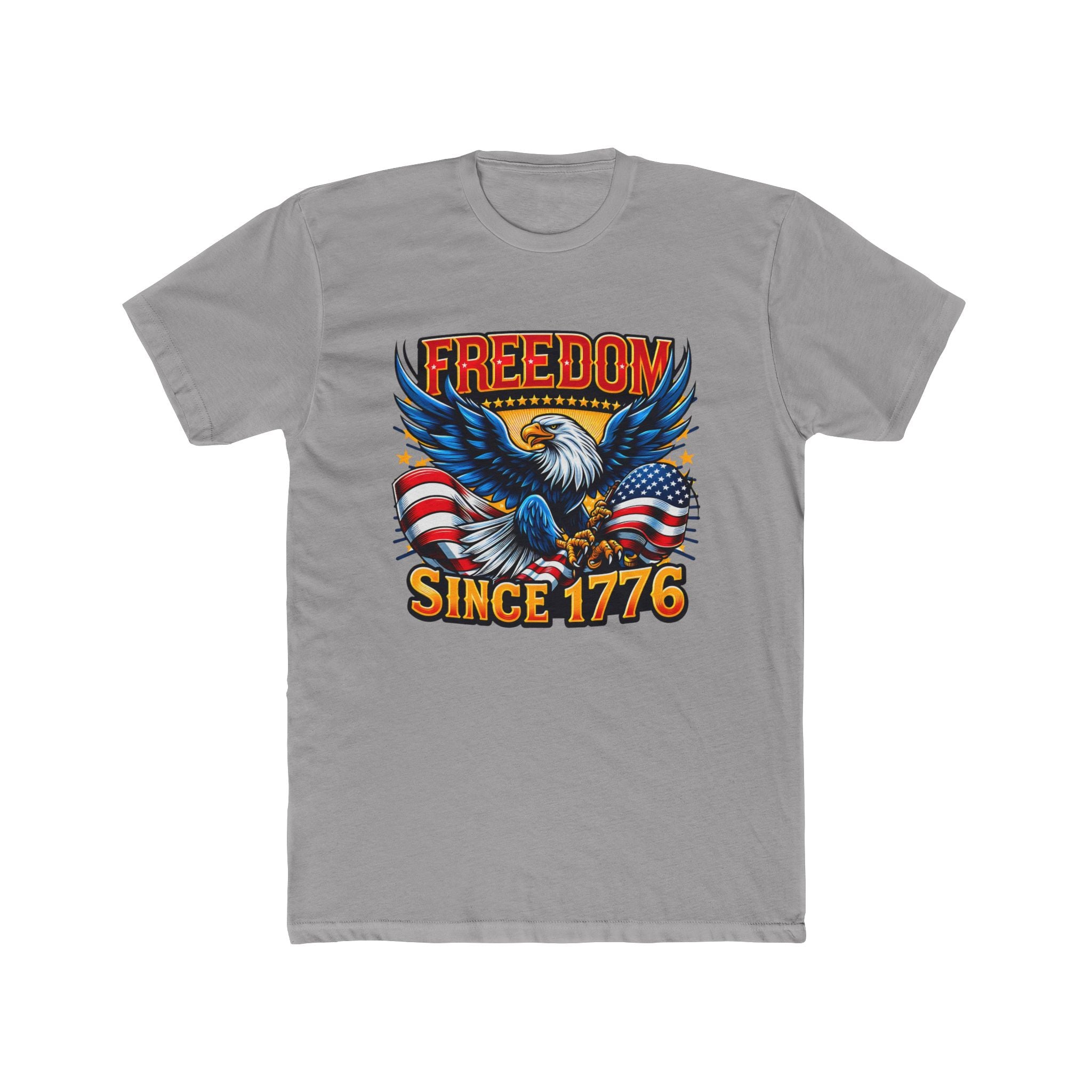 Patriotic Eagle American Flag Tee