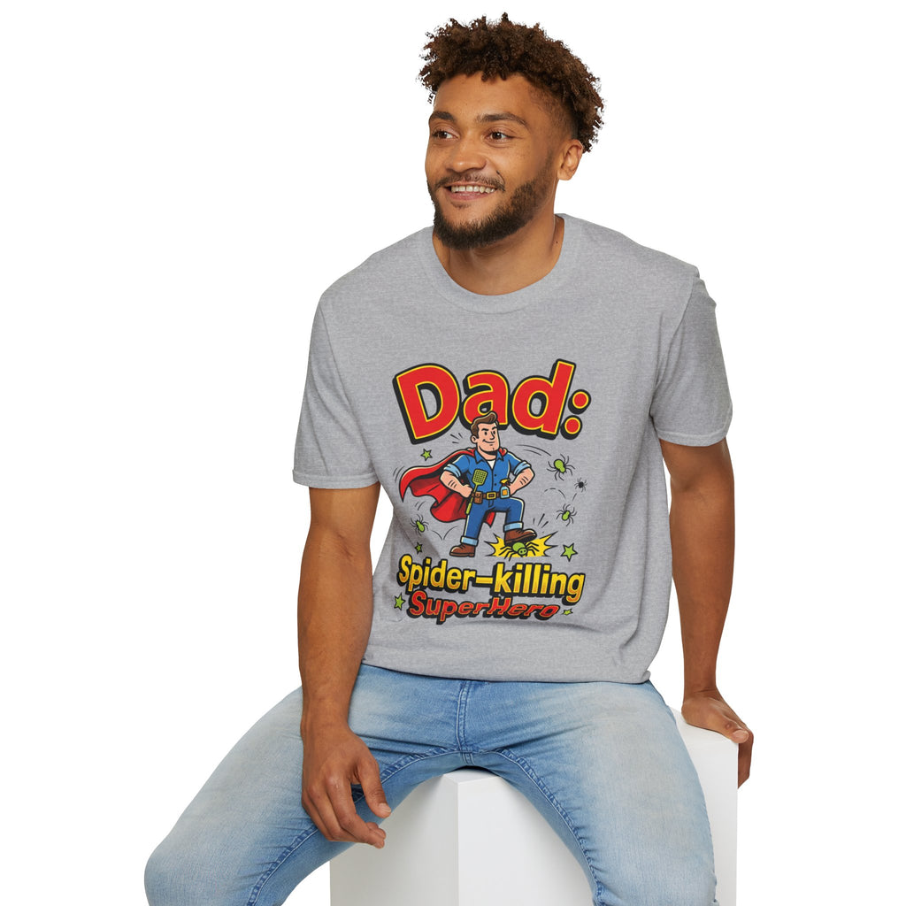Dad: Spider-Killing Superhero T-Shirt