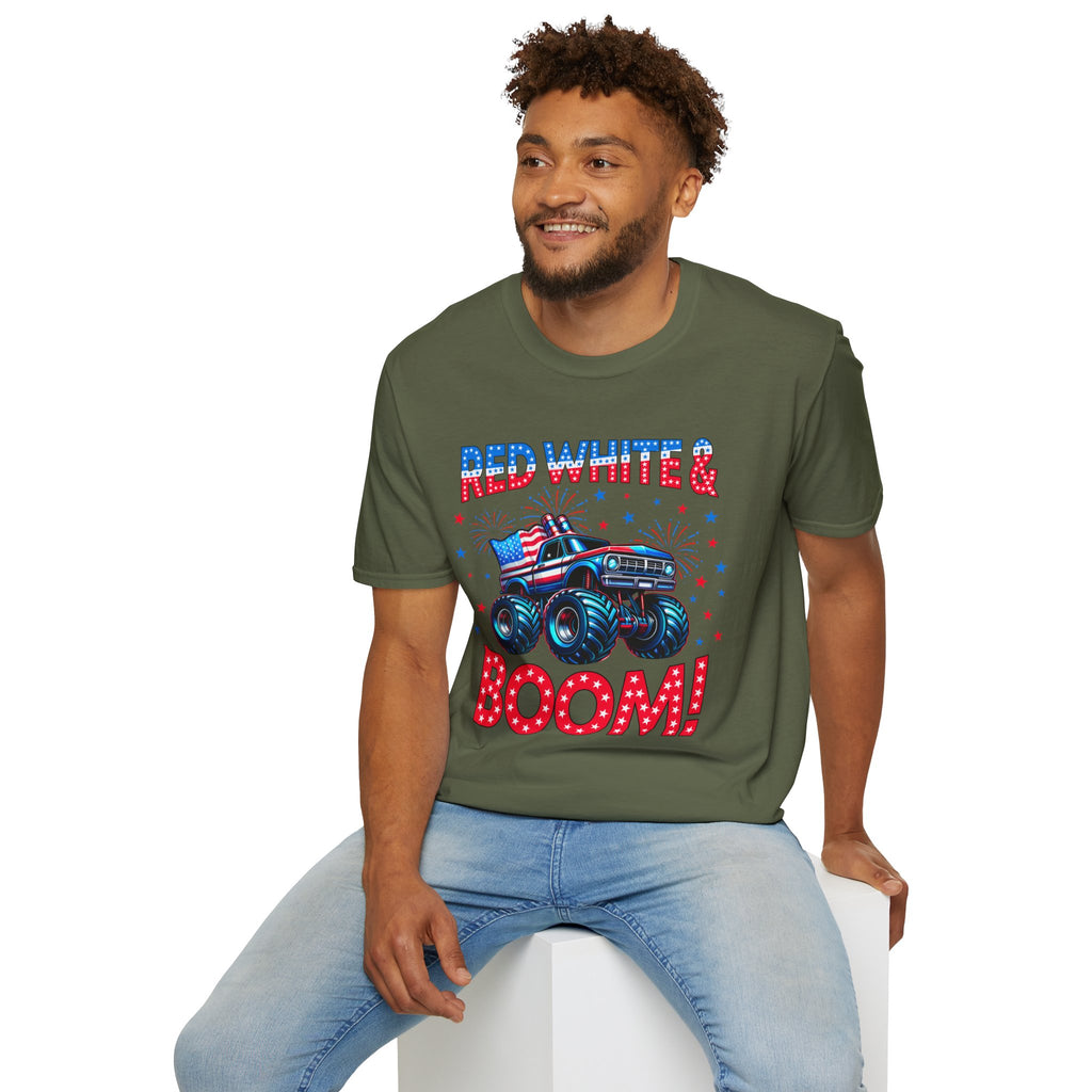"Red White & BOOM!" 4th of July Tee