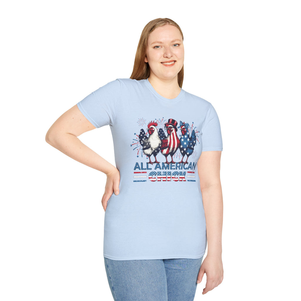 All American Chick 4th of July Tee