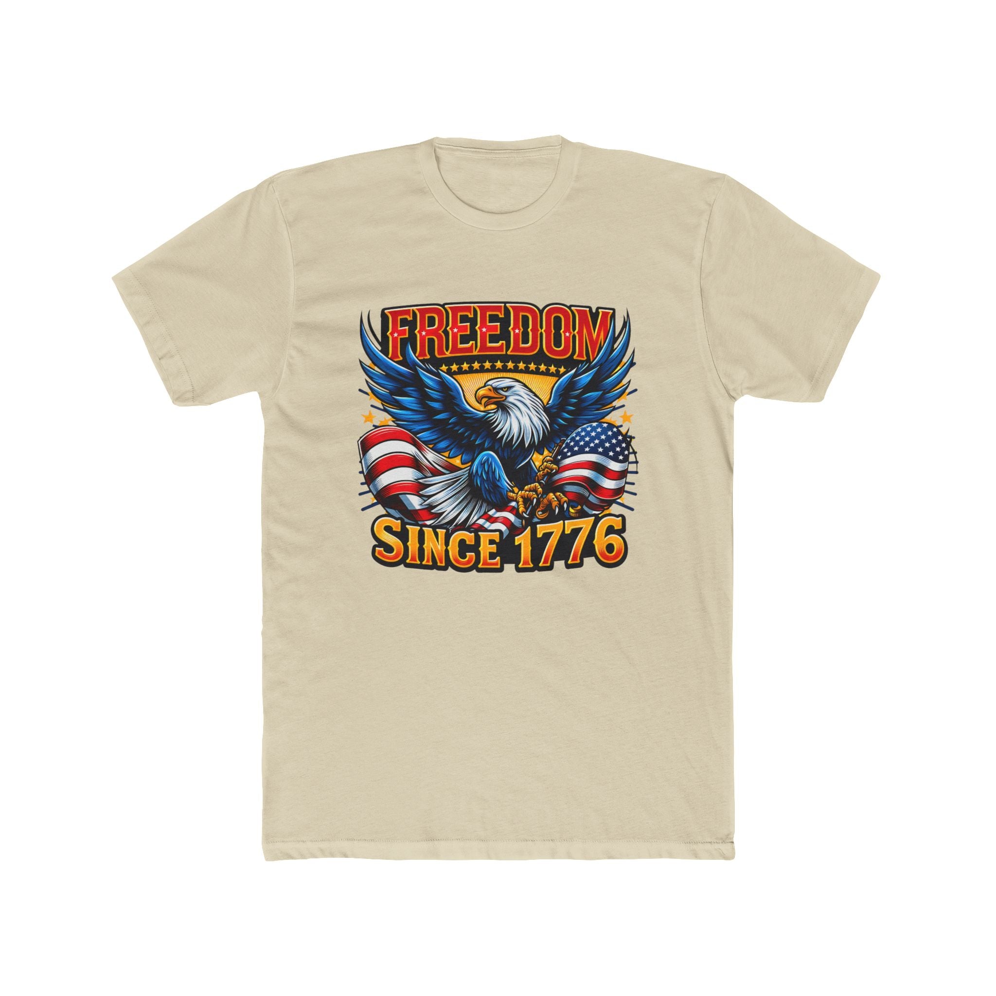 Patriotic Eagle American Flag Tee