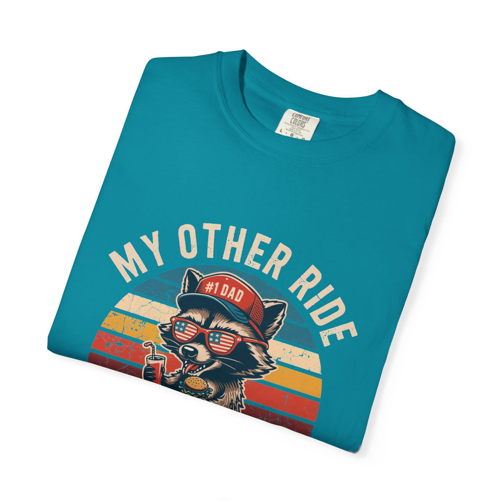 "My Other Ride Is Your Dad" Vintage Biker Tee