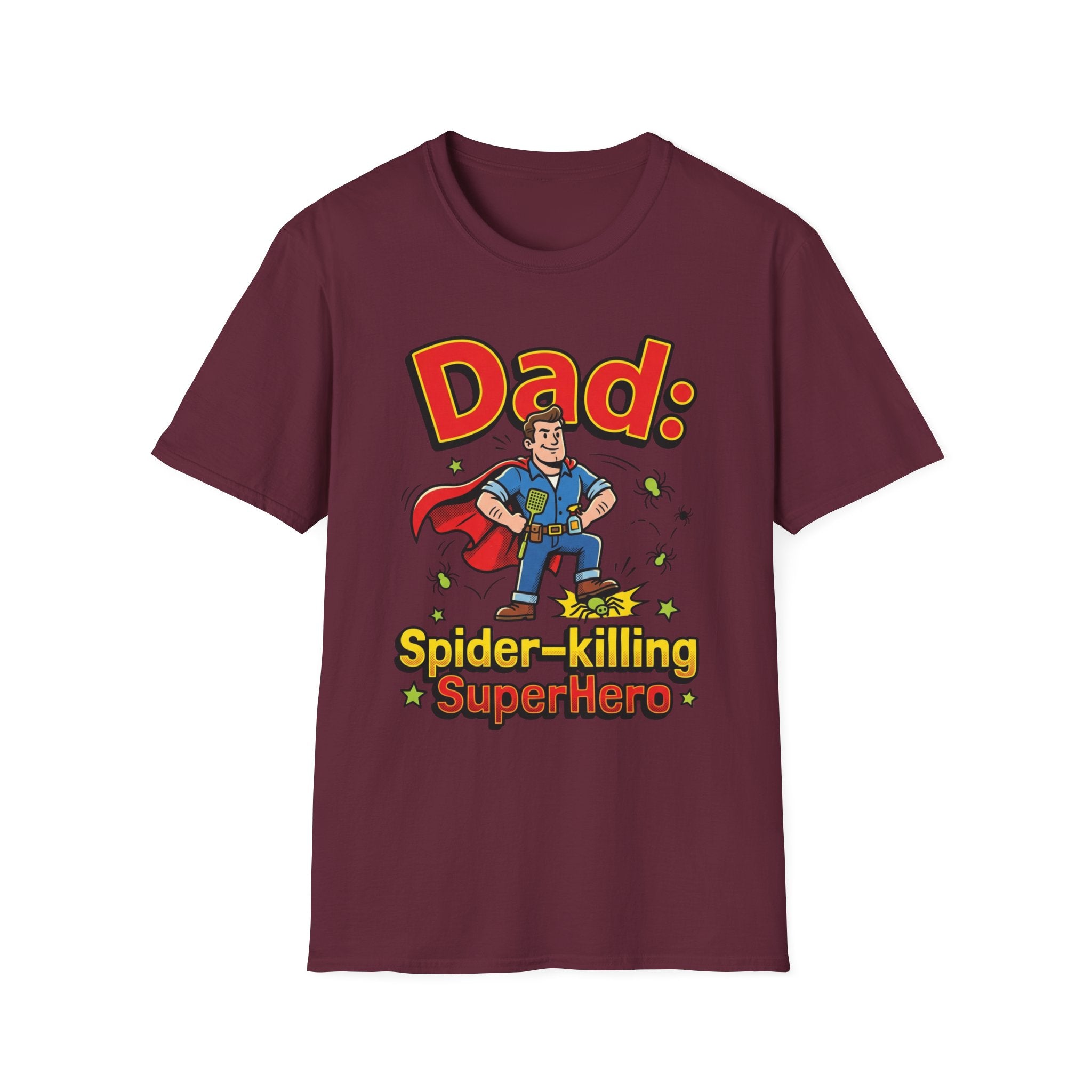 Dad: Spider-Killing Superhero T-Shirt