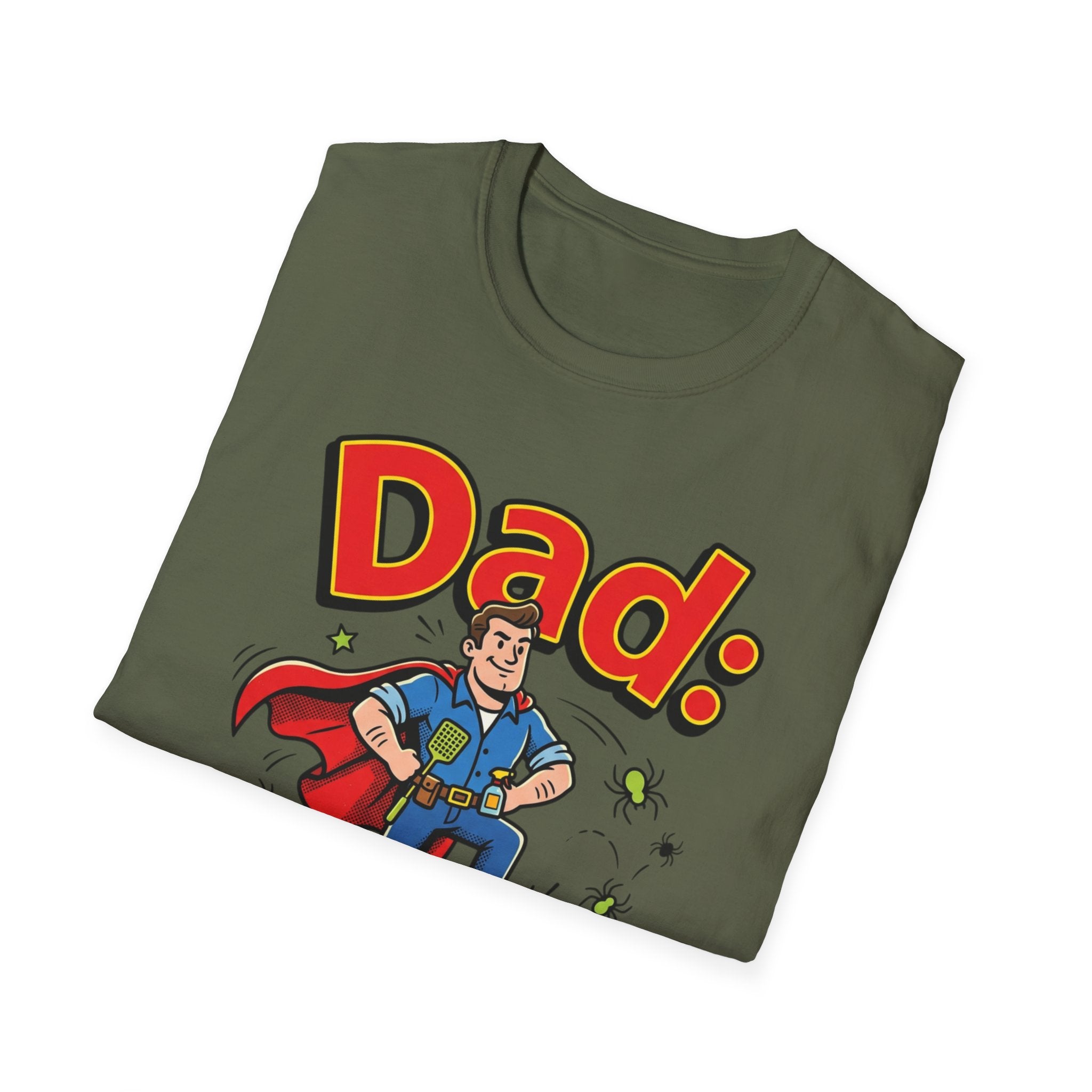 Dad: Spider-Killing Superhero T-Shirt