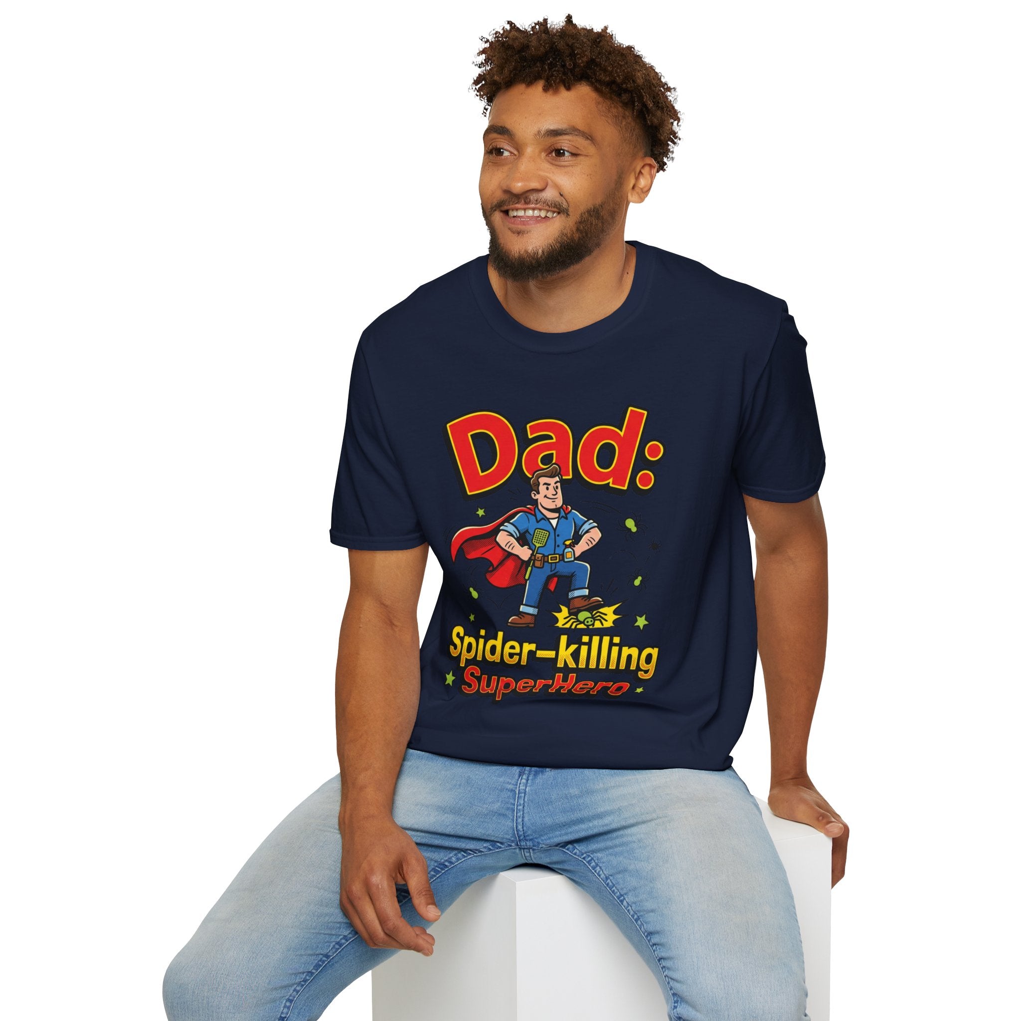 Dad: Spider-Killing Superhero T-Shirt