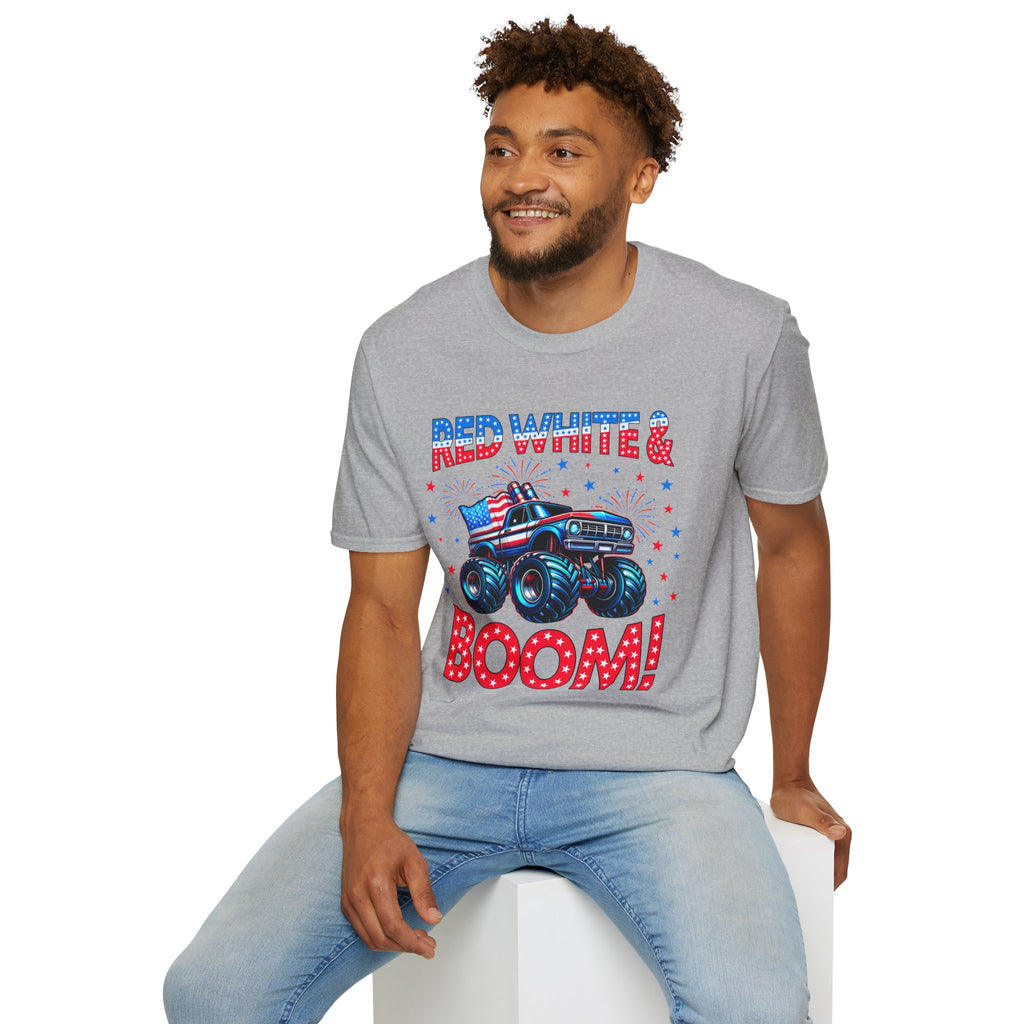 "Red White & BOOM!" 4th of July Tee