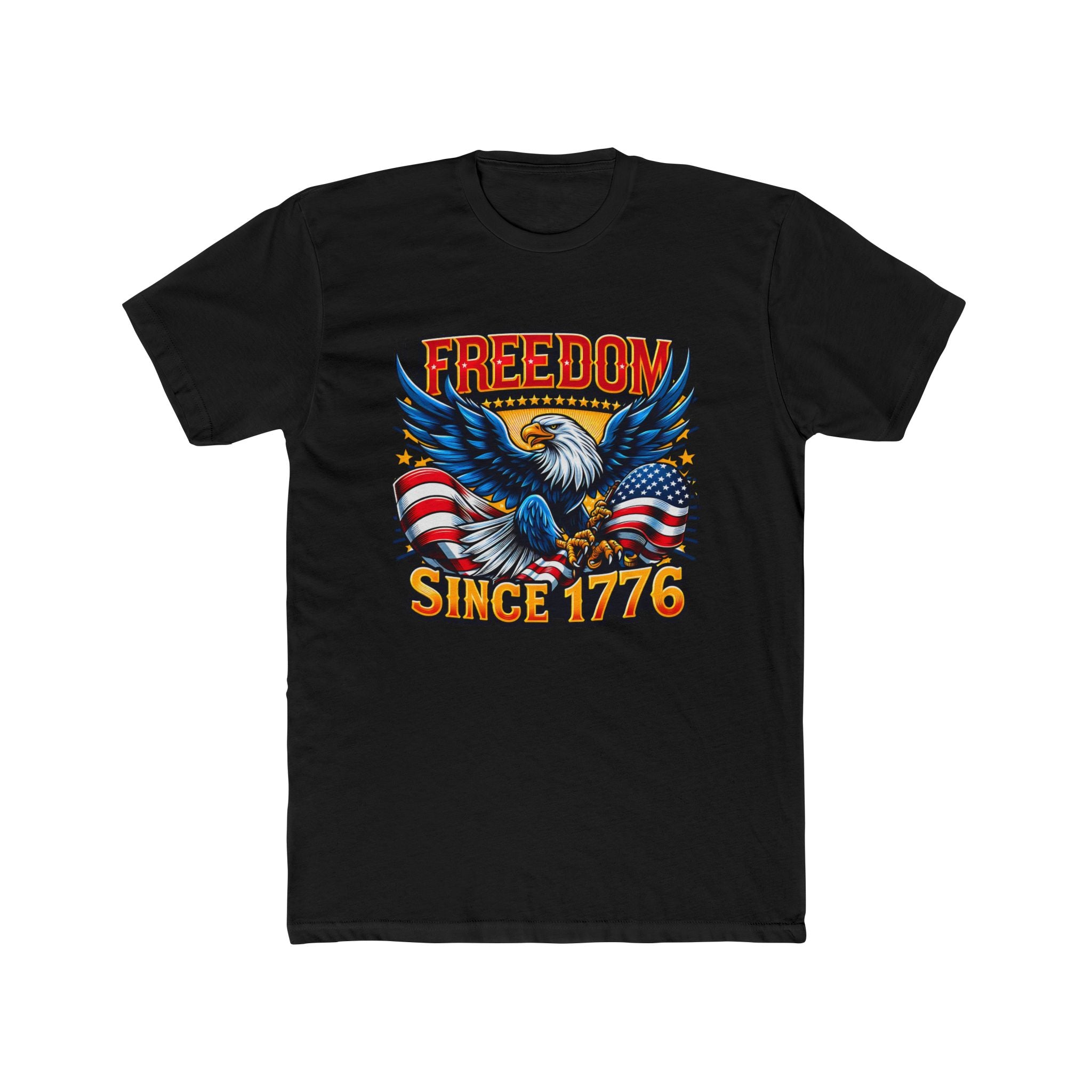 Patriotic Eagle American Flag Tee