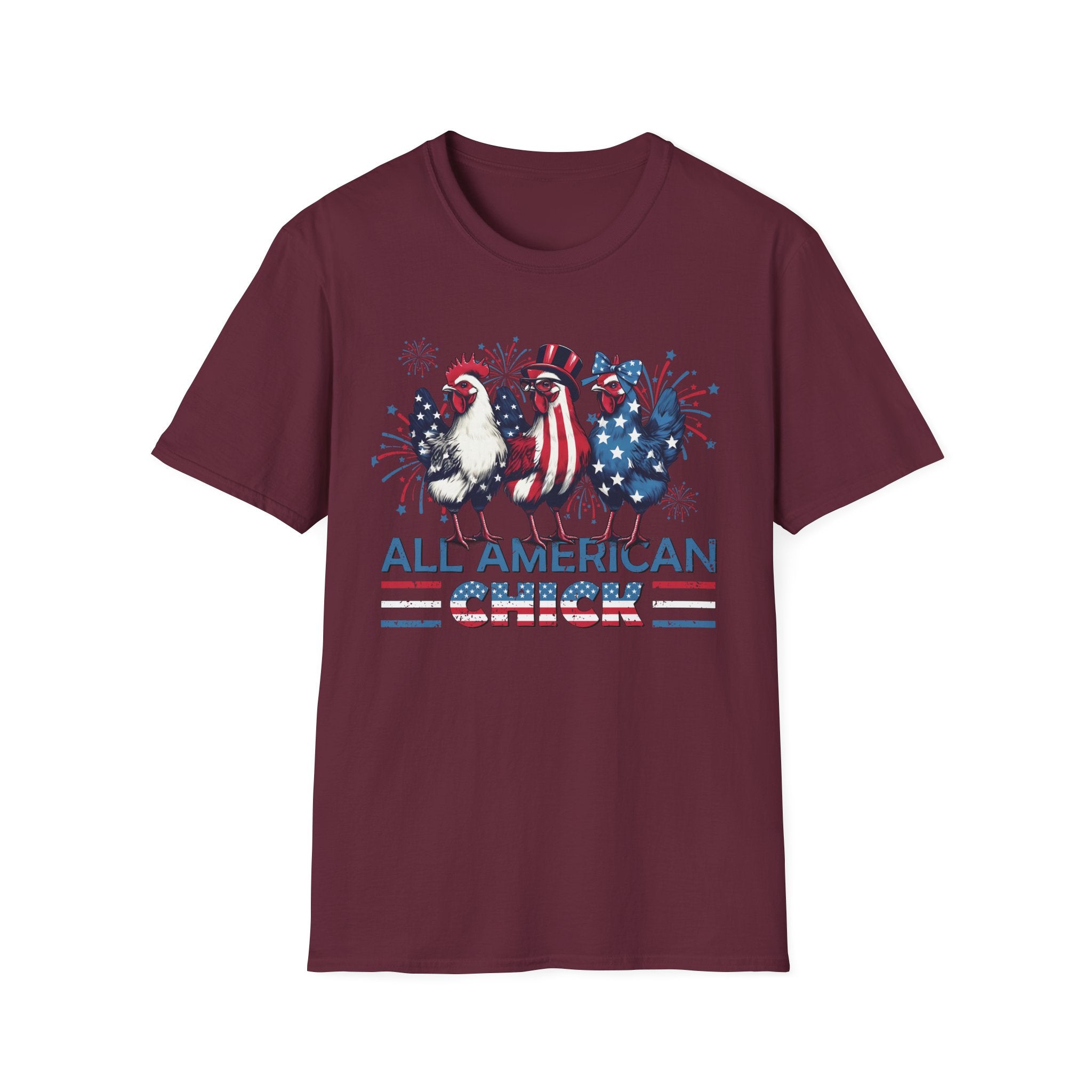 All American Chick 4th of July Tee