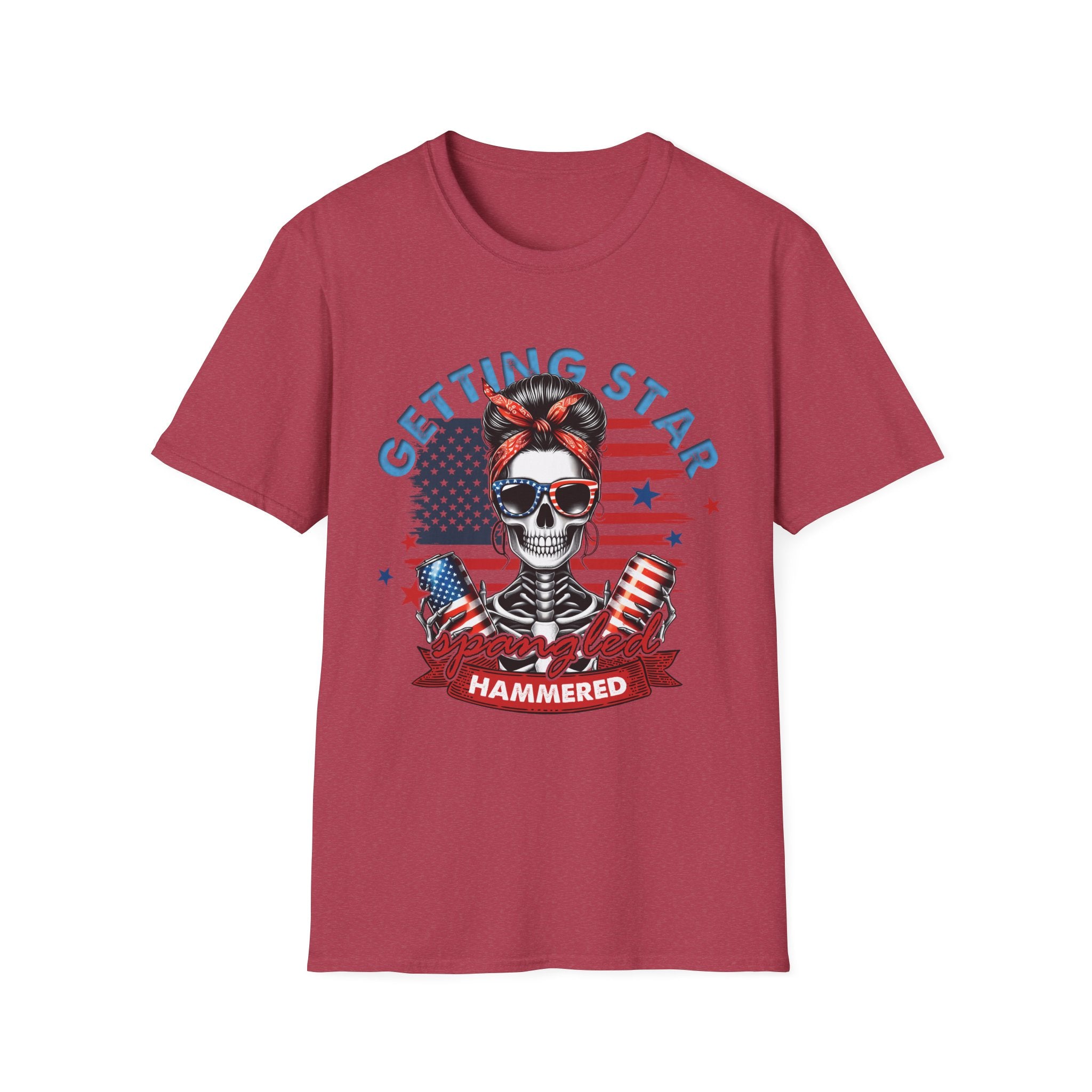 Getting Star Spangled Hammered 4th of July Tee