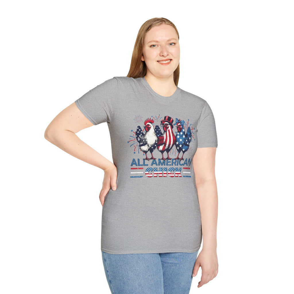 All American Chick 4th of July Tee