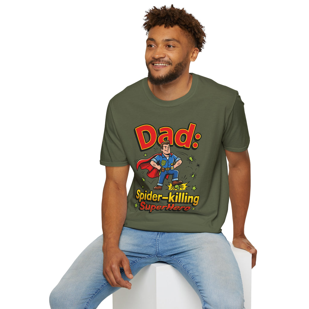 Dad: Spider-Killing Superhero T-Shirt