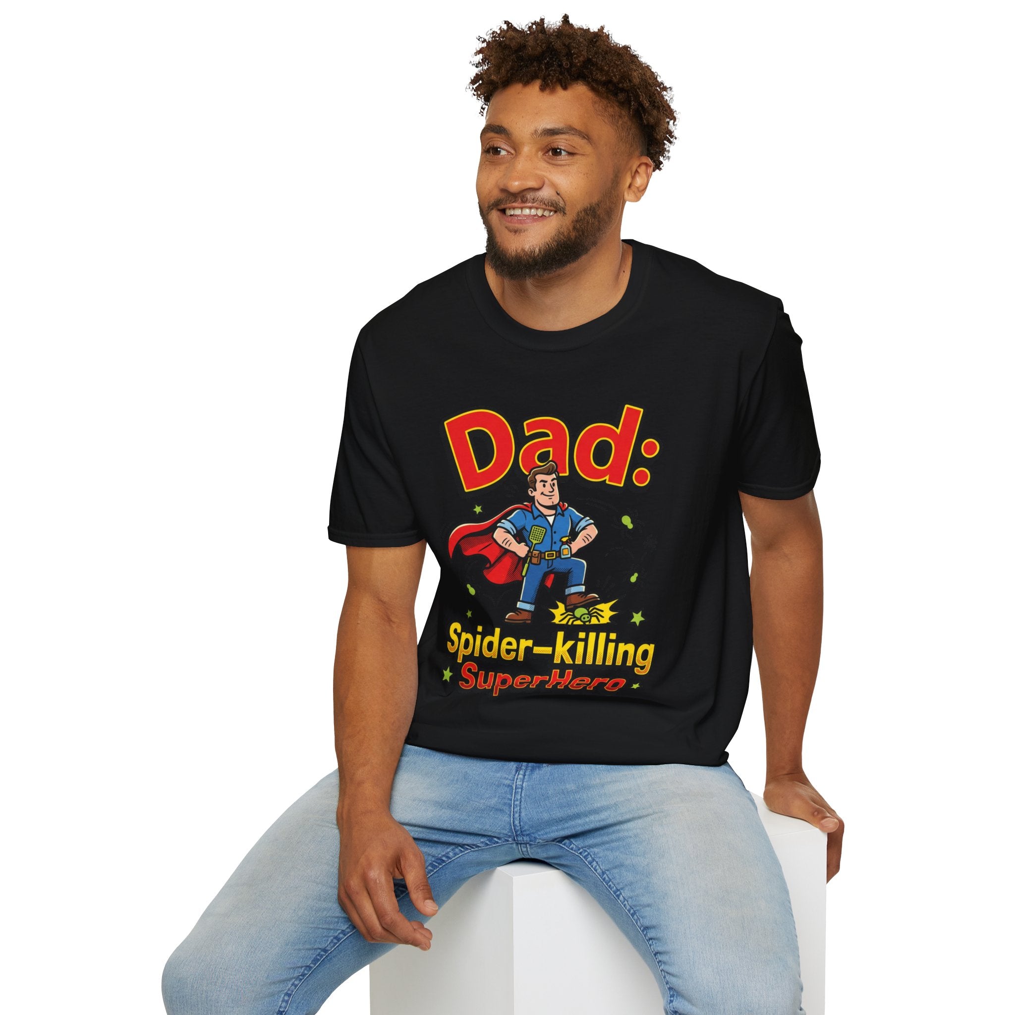 Dad: Spider-Killing Superhero T-Shirt