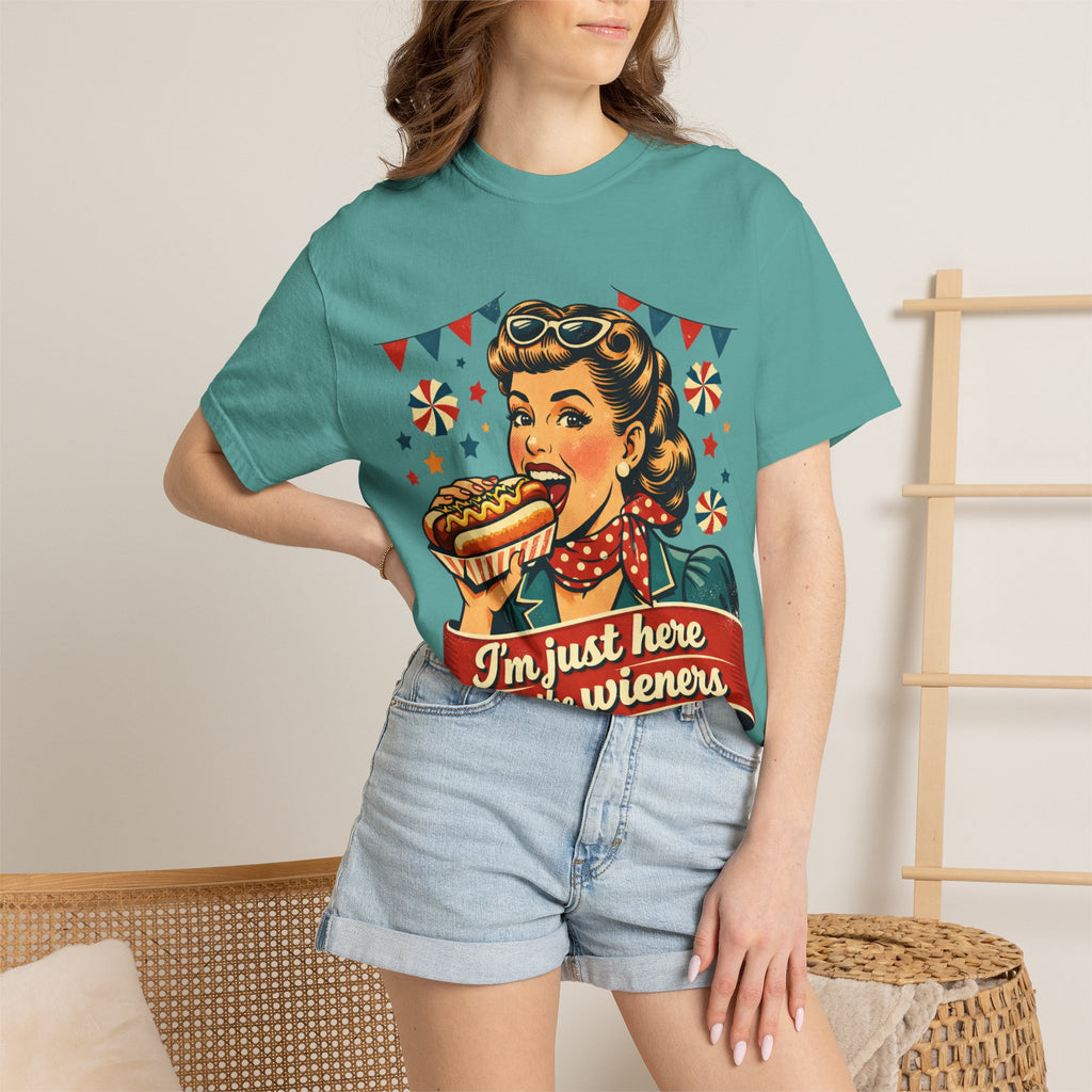 Here for the Wieners T-shirt