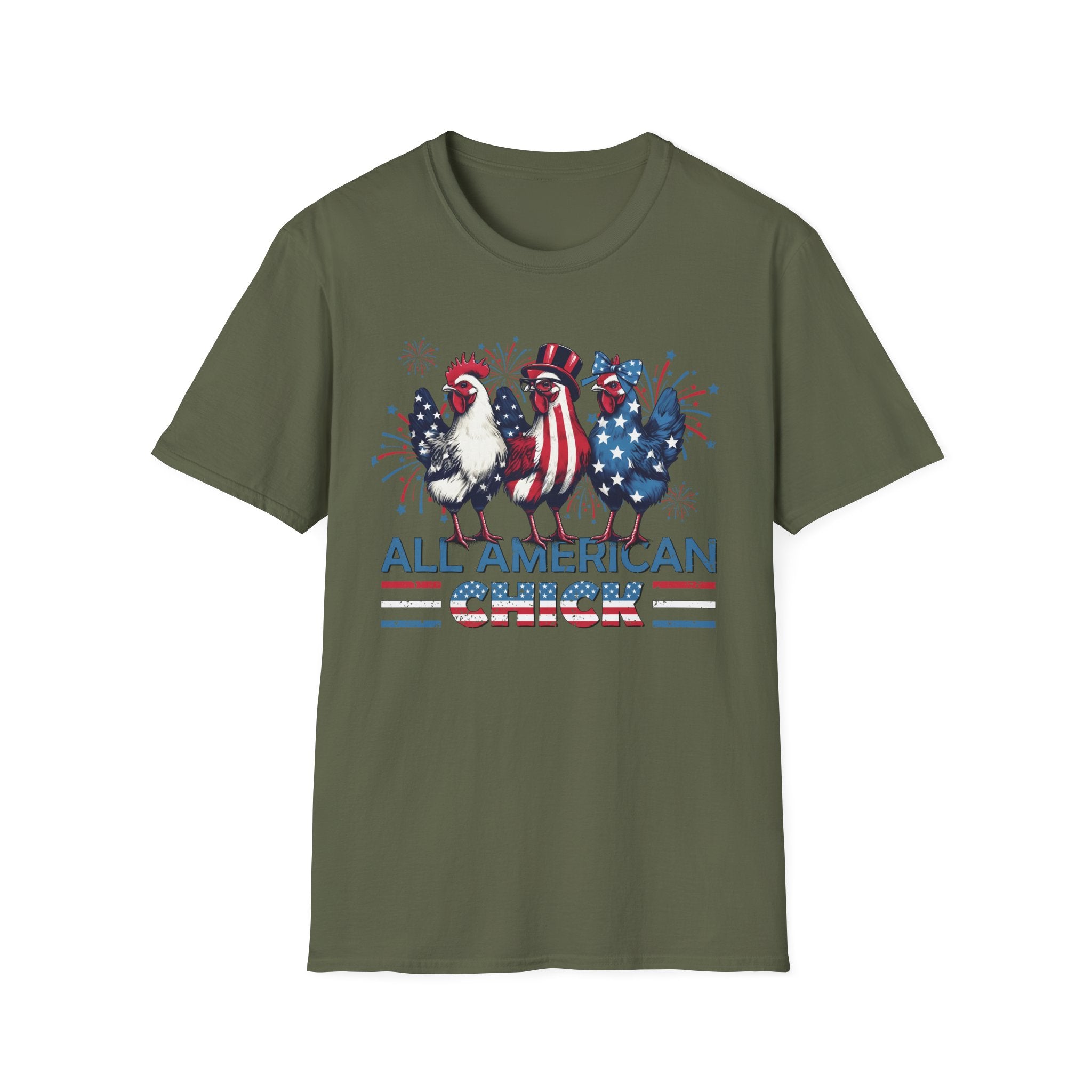 All American Chick 4th of July Tee