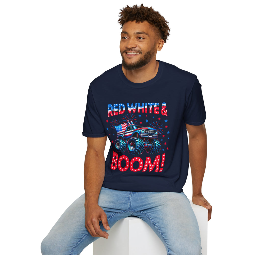 "Red White & BOOM!" 4th of July Tee