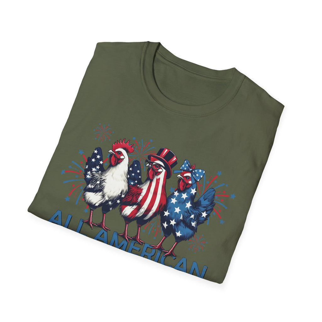 All American Chick 4th of July Tee