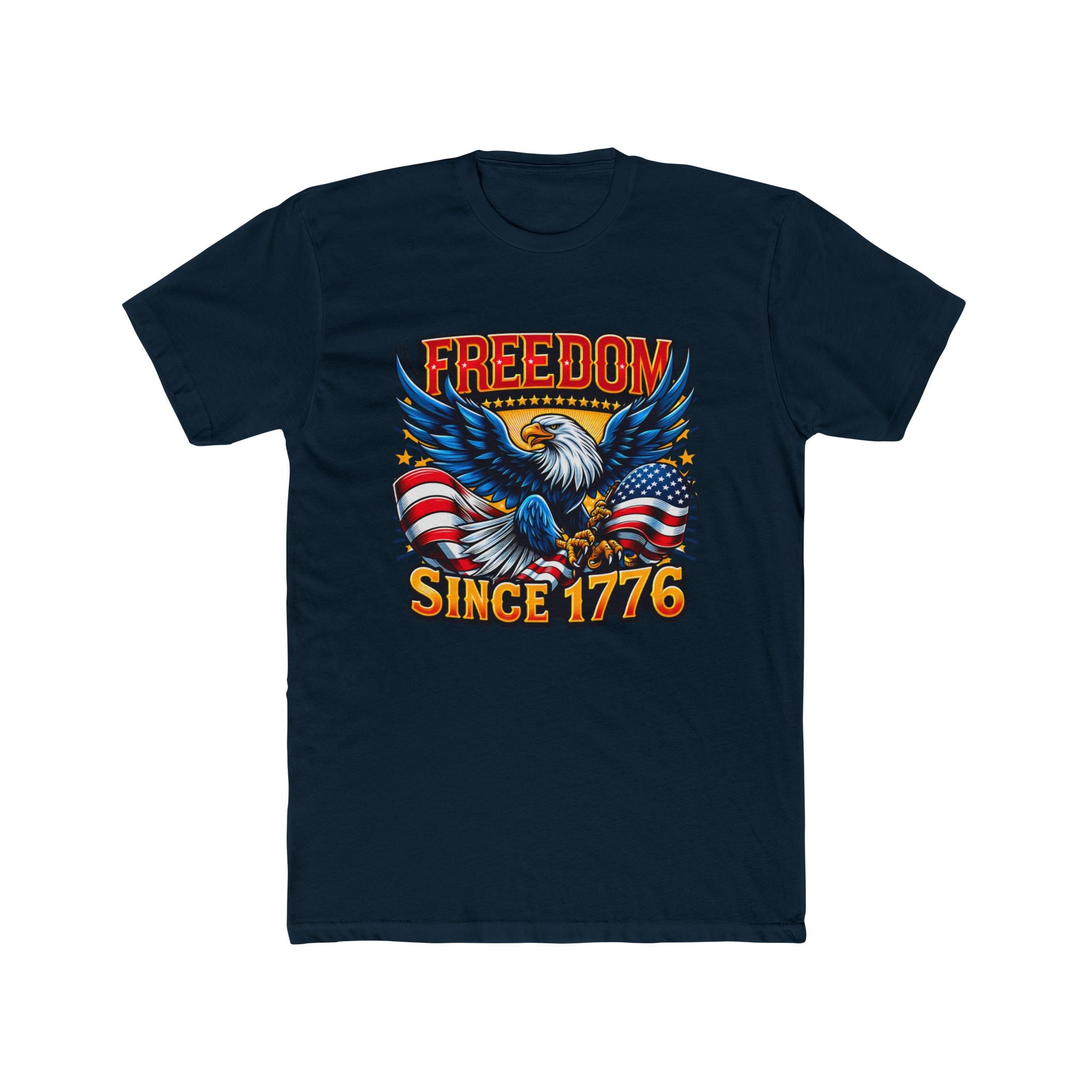 Patriotic Eagle American Flag Tee