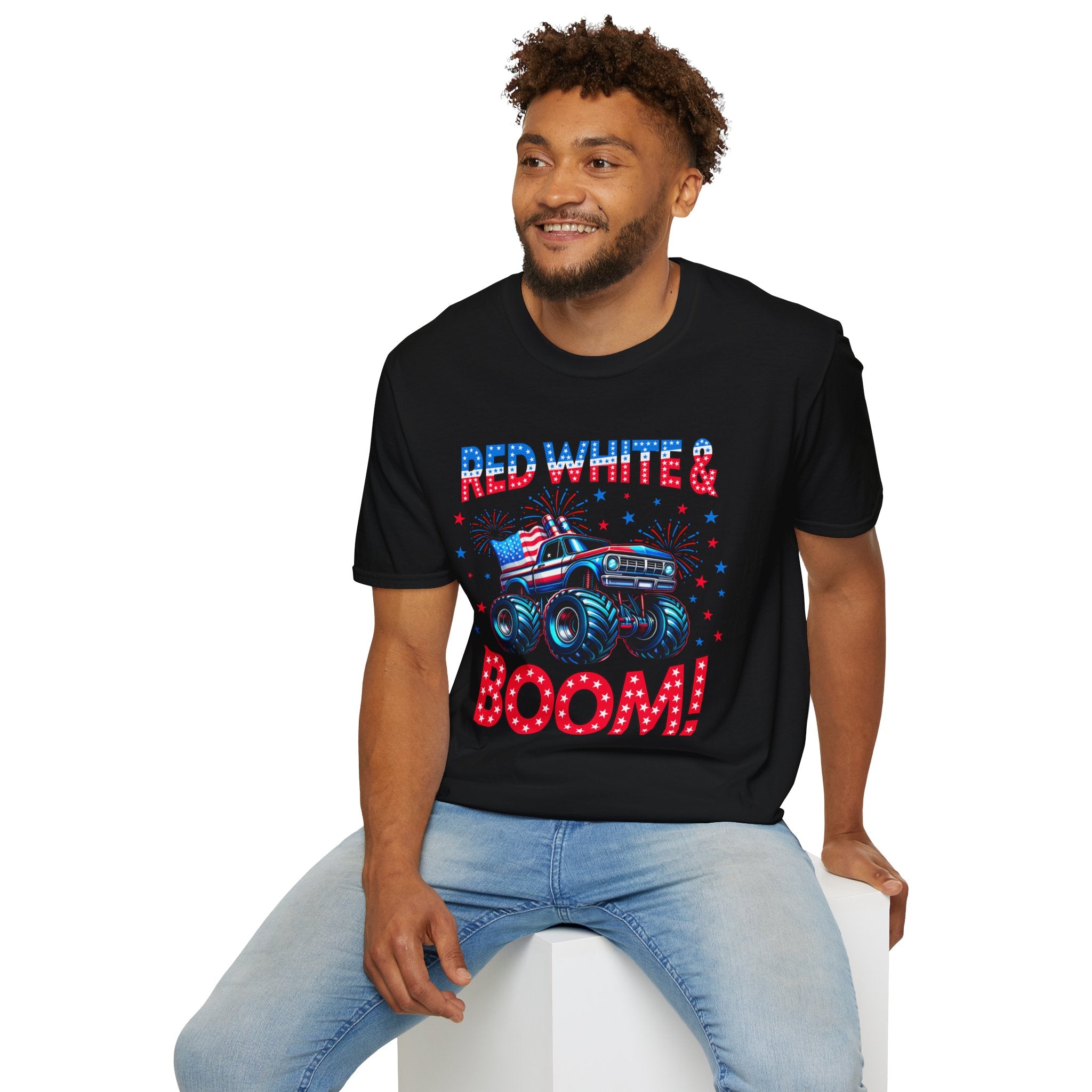 "Red White & BOOM!" 4th of July Tee