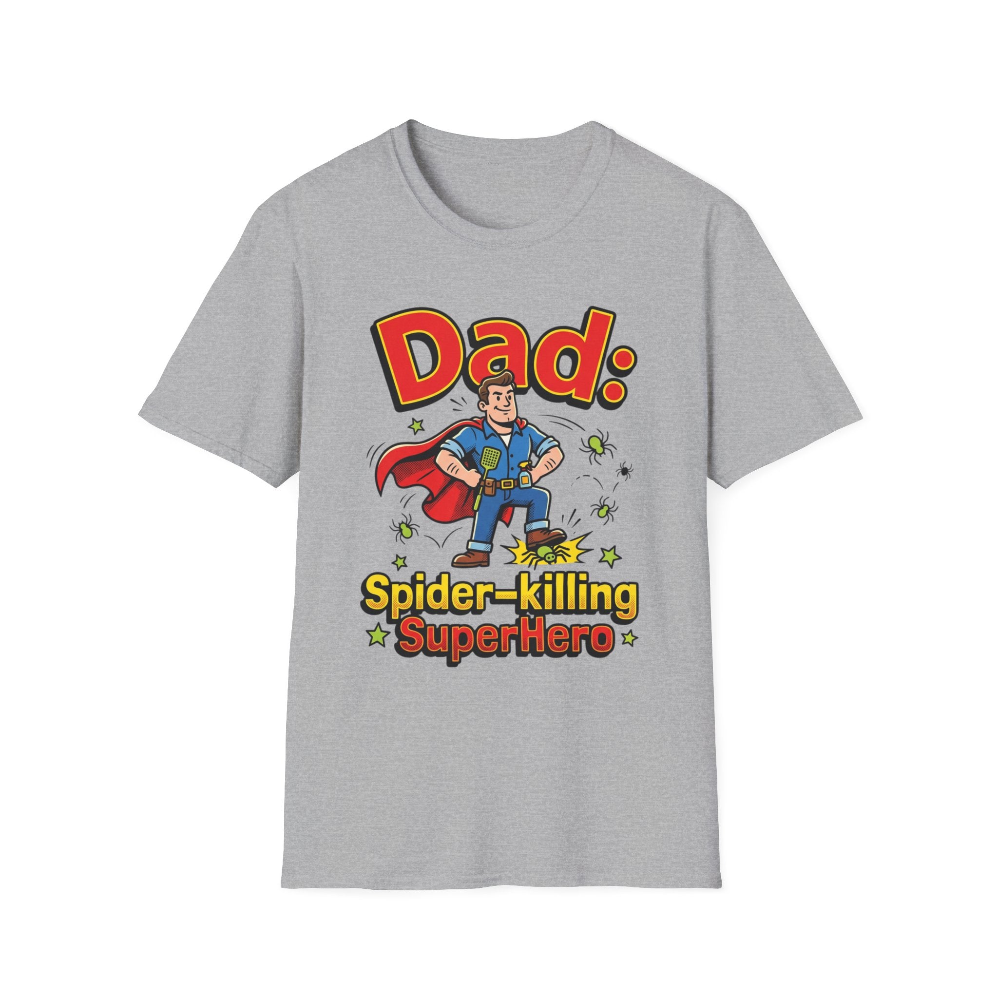 Dad: Spider-Killing Superhero T-Shirt
