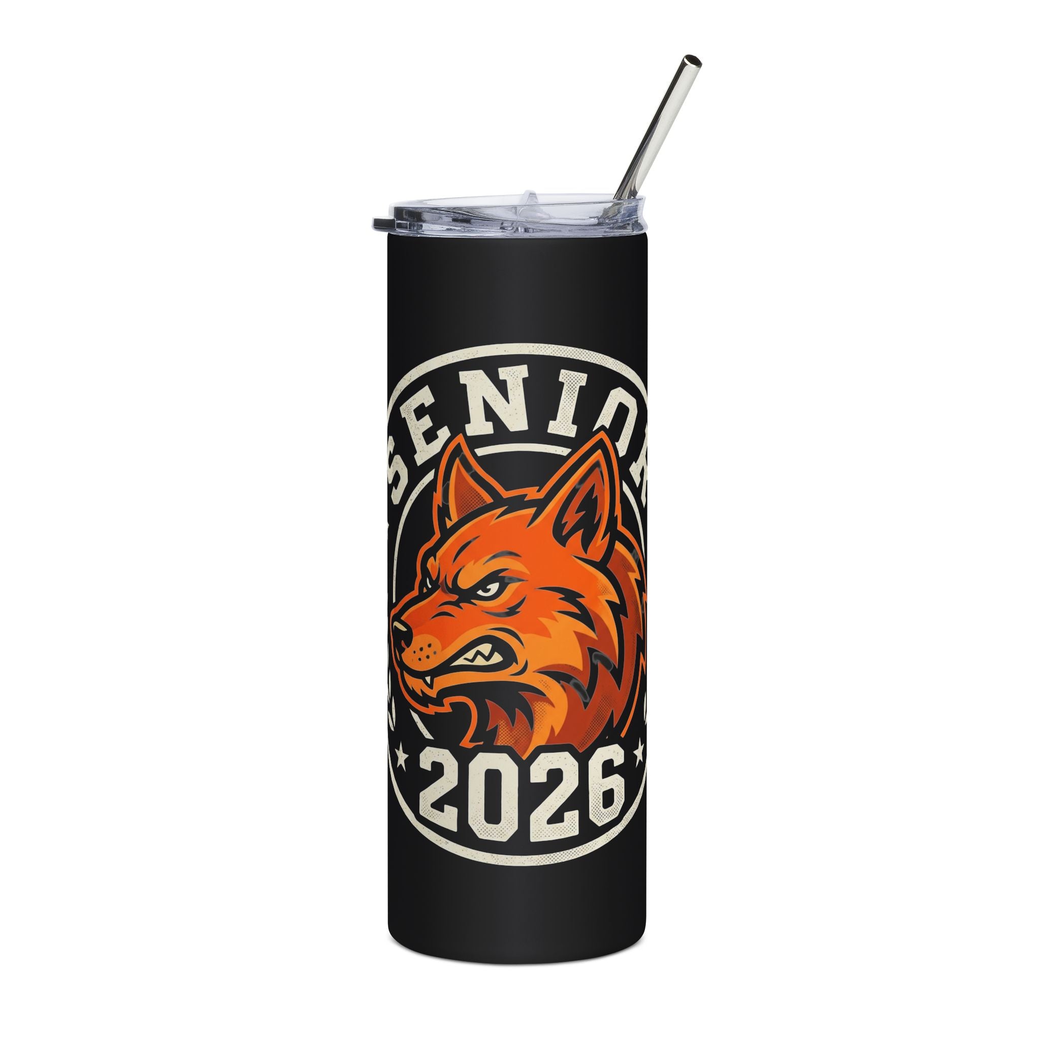 Senior 2026 Coyote 20 oz tumbler