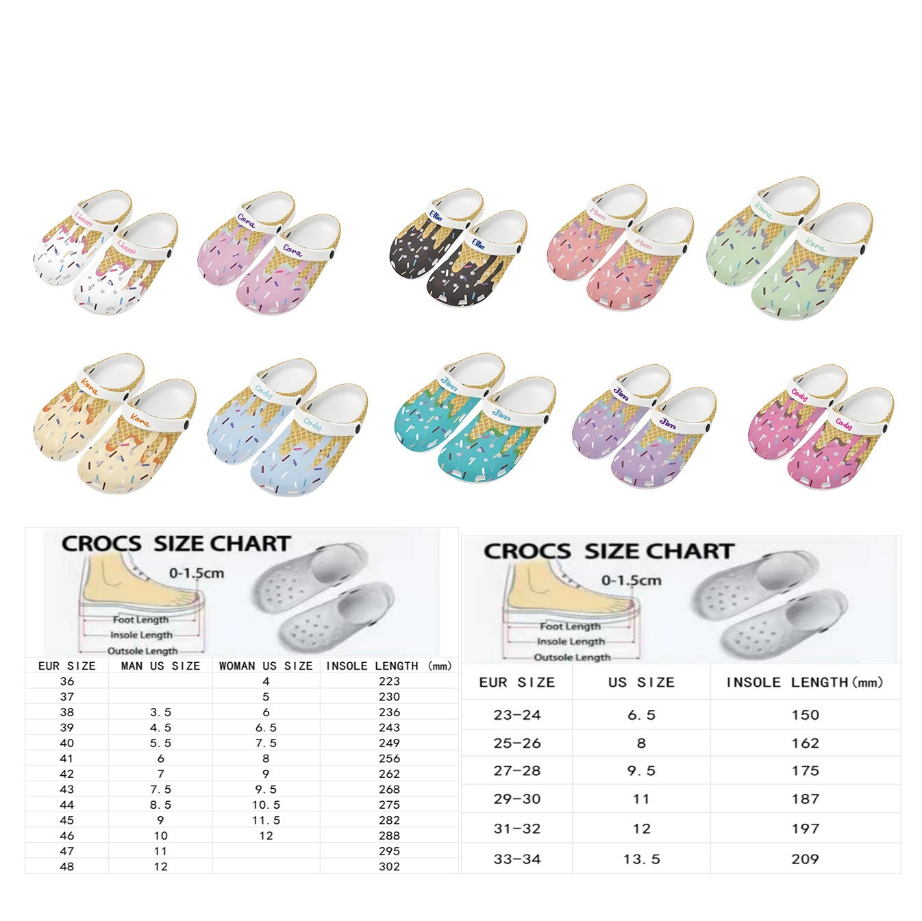 Customizable Bedazzled Crocs 🔥PREPAY ONLY** WILL BE DELIVERED MID JULY