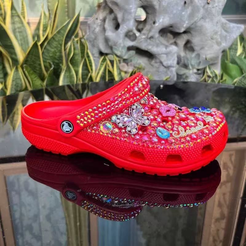 Customizable Bedazzled Crocs 🔥PREPAY ONLY** WILL BE DELIVERED MID JULY