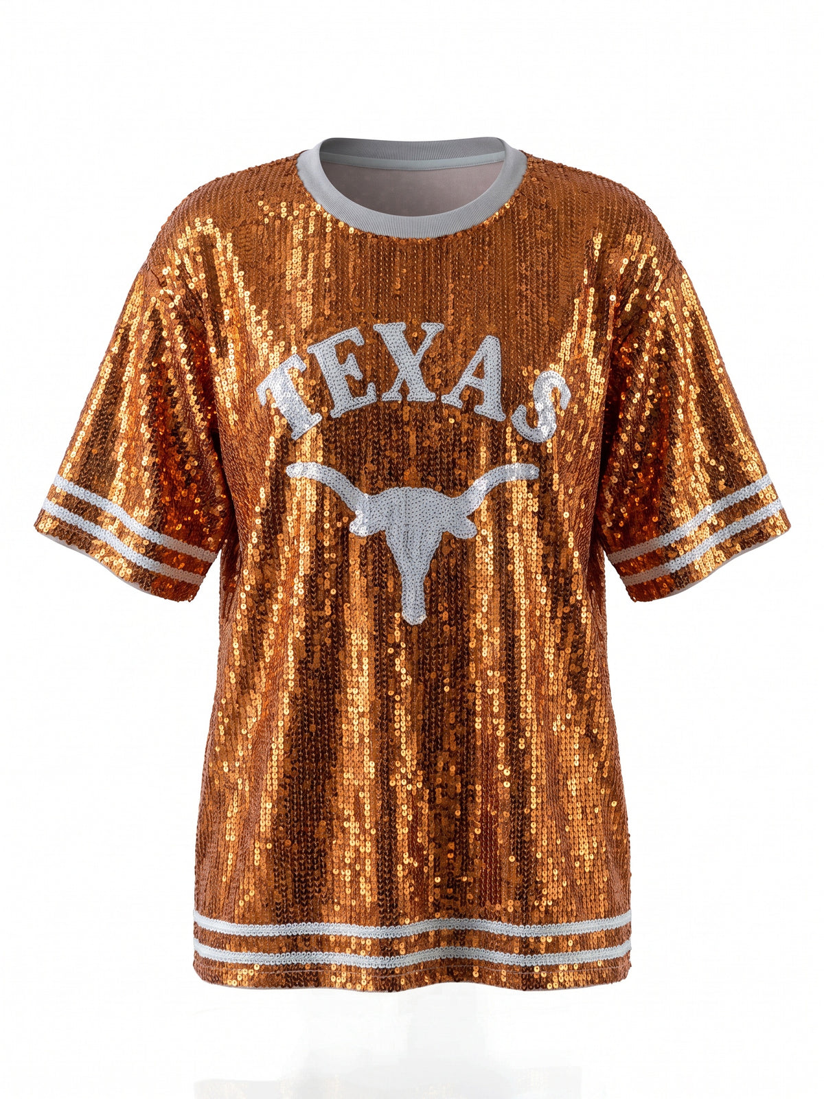 Long Sequins Tops