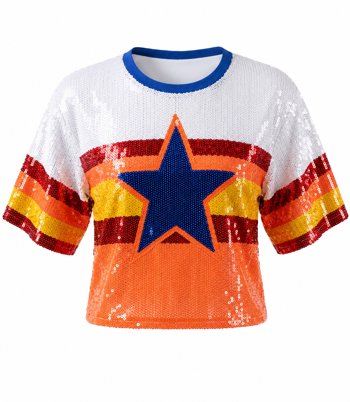 ✨ Short Sequin Spirit Top