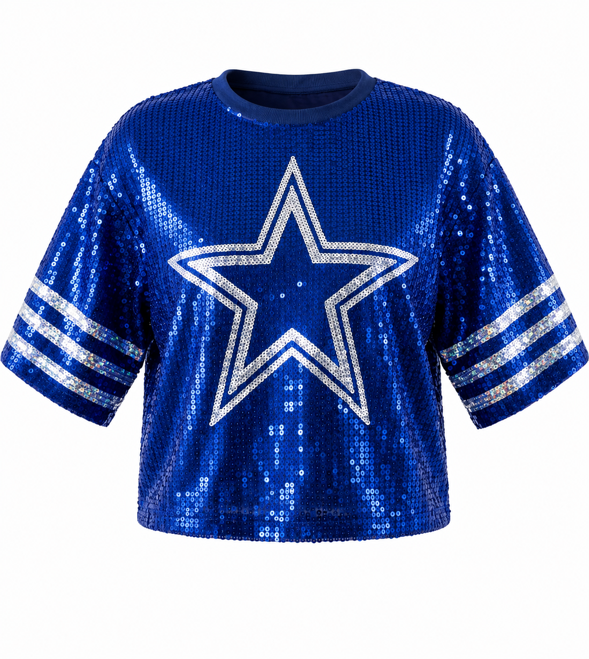 ✨ Short Sequin Spirit Top